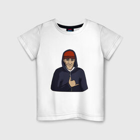 Детская футболка хлопок с принтом Кровосток в Белгороде, 100% хлопок | круглый вырез горловины, полуприлегающий силуэт, длина до линии бедер | Тематика изображения на принте: кровосток