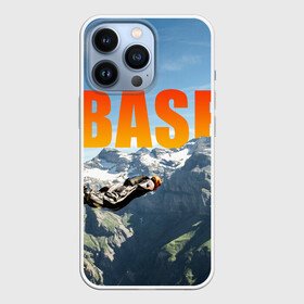 Чехол для iPhone 13 Pro с принтом base jumping в Белгороде,  |  | adrenaline | b.a.s.e. | base jumping | danger | extreme | freedom | height | jump | parachute | risk | skydive | адреналин | бейс | бейсджампинг | высота | парашют | прыжок | риск | свобода | экстрим