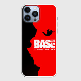 Чехол для iPhone 13 Pro Max с принтом base jumping в Белгороде,  |  | adrenaline | b.a.s.e. | base jumping | danger | extreme | freedom | height | jump | parachute | risk | skydive | адреналин | бейс | бейсджампинг | высота | парашют | прыжок | риск | свобода | экстрим