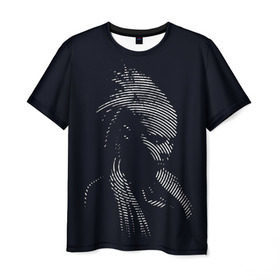 Мужская футболка 3D с принтом Йоланди Фиссер в Белгороде, 100% полиэфир | прямой крой, круглый вырез горловины, длина до линии бедер | Тематика изображения на принте: die antwoord | yolandi visser |   | йоланди фиссер