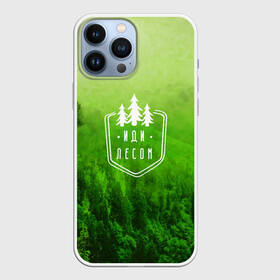 Чехол для iPhone 13 Pro Max с принтом иди лесом в Белгороде,  |  | Тематика изображения на принте: fishing | forest | hiking | hunting | nature | recreation | taiga | traveling | trees | trekking | деревья | лес | отдых | охота | природа | путешествия | рыбалка | тайга | туризм