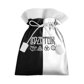 Подарочный 3D мешок с принтом Led Zeppelin в Белгороде, 100% полиэстер | Размер: 29*39 см | led | led zeppelin | блюз | группа | джимми пейдж | джон генри бонэм | джон пол джонс | лед зепелен | лед зеппелин | метал | роберт плант | рок | тяжелый | фолк | хард | хардрок | хеви | хевиметал