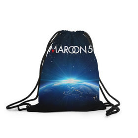 Рюкзак-мешок 3D с принтом Maroon 5 в Белгороде, 100% полиэстер | плотность ткани — 200 г/м2, размер — 35 х 45 см; лямки — толстые шнурки, застежка на шнуровке, без карманов и подкладки | adam | levine | maroon 5 | адам | левин | марун 5