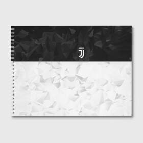 Альбом для рисования с принтом Juventus 2018 Black and White в Белгороде, 100% бумага
 | матовая бумага, плотность 200 мг. | Тематика изображения на принте: fc | juventus | спорт | спортивные | фк | футбол | футбольный клуб | ювентус