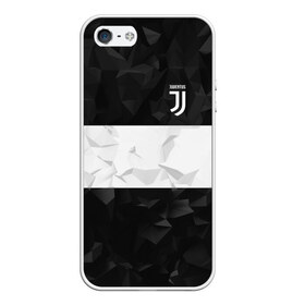 Чехол для iPhone 5/5S матовый с принтом Juventus White Line в Белгороде, Силикон | Область печати: задняя сторона чехла, без боковых панелей | fc | juventus | спорт | спортивные | фк | футбол | футбольный клуб | ювентус