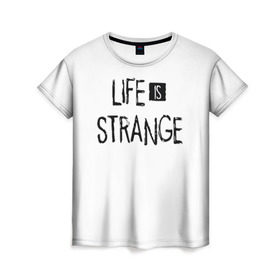 Женская футболка 3D с принтом Life is Strange в Белгороде, 100% полиэфир ( синтетическое хлопкоподобное полотно) | прямой крой, круглый вырез горловины, длина до линии бедер | life is strange 2 | игра | лайф ис стрэндж | надпись