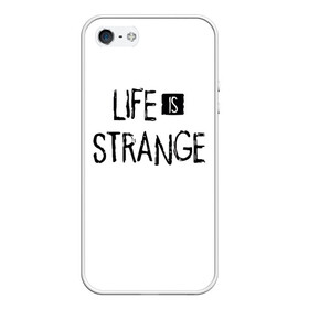 Чехол для iPhone 5/5S матовый с принтом Life is Strange в Белгороде, Силикон | Область печати: задняя сторона чехла, без боковых панелей | life is strange 2 | игра | лайф ис стрэндж | надпись