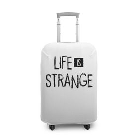 Чехол для чемодана 3D с принтом Life is Strange в Белгороде, 86% полиэфир, 14% спандекс | двустороннее нанесение принта, прорези для ручек и колес | life is strange 2 | игра | лайф ис стрэндж | надпись