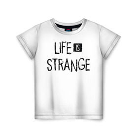 Детская футболка 3D с принтом Life is Strange в Белгороде, 100% гипоаллергенный полиэфир | прямой крой, круглый вырез горловины, длина до линии бедер, чуть спущенное плечо, ткань немного тянется | Тематика изображения на принте: life is strange 2 | игра | лайф ис стрэндж | надпись