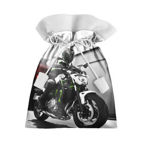 Подарочный 3D мешок с принтом Kawasaki в Белгороде, 100% полиэстер | Размер: 29*39 см | motorbike | motorcycle | race | rider | ryder | speed | yamaha | байк | гонки | гонщик | кавасаки | мото | мотобайк | мотоцикл | райдер | скорость | ямаха