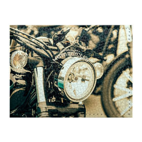 Обложка для студенческого билета с принтом Vintage motocycle в Белгороде, натуральная кожа | Размер: 11*8 см; Печать на всей внешней стороне | Тематика изображения на принте: harley | motorbike | motorcycle | race | rider | ryder | speed | байк | гонки | гонщик | мото | мотобайк | мотоцикл | райдер | скорость | харлей