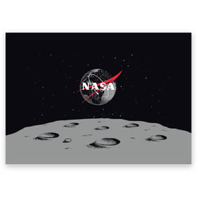 Поздравительная открытка с принтом NASA в Белгороде, 100% бумага | плотность бумаги 280 г/м2, матовая, на обратной стороне линовка и место для марки
 | 