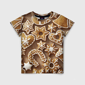 Детская футболка 3D с принтом Новогодние чудеса в Белгороде, 100% гипоаллергенный полиэфир | прямой крой, круглый вырез горловины, длина до линии бедер, чуть спущенное плечо, ткань немного тянется | Тематика изображения на принте: 