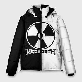 Мужская зимняя куртка 3D с принтом Megadeth в Белгороде, верх — 100% полиэстер; подкладка — 100% полиэстер; утеплитель — 100% полиэстер | длина ниже бедра, свободный силуэт Оверсайз. Есть воротник-стойка, отстегивающийся капюшон и ветрозащитная планка. 

Боковые карманы с листочкой на кнопках и внутренний карман на молнии. | megadet | megadeth | группа | дирк вербурен | дэвид эллефсон | дэйв мастейн | кико лоурейро | мегадет | мегадетх | метал | рок | трэш | трэшметал | тяжелый | хард | хардрок | хеви | хевиметал