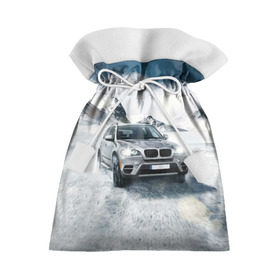 Подарочный 3D мешок с принтом BMW X5 в Белгороде, 100% полиэстер | Размер: 29*39 см | Тематика изображения на принте: auto | race | авто | автомобиль | бмв | бумер | бэха | гонки | марка | машина