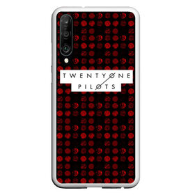 Чехол для Honor P30 с принтом Twenty One Pilots Red в Белгороде, Силикон | Область печати: задняя сторона чехла, без боковых панелей | rock | t.o.p. | top | twenty one pilots | рок