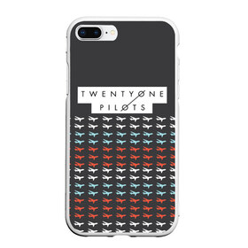 Чехол для iPhone 7Plus/8 Plus матовый с принтом Twenty One Pilots Planes Brand в Белгороде, Силикон | Область печати: задняя сторона чехла, без боковых панелей | rock | t.o.p. | top | twenty one pilots | рок