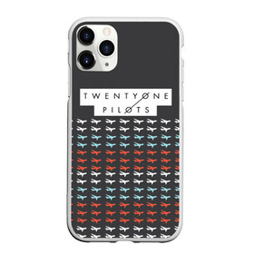 Чехол для iPhone 11 Pro Max матовый с принтом Twenty One Pilots Planes Brand в Белгороде, Силикон |  | Тематика изображения на принте: rock | t.o.p. | top | twenty one pilots | рок