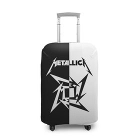 Чехол для чемодана 3D с принтом Metallica в Белгороде, 86% полиэфир, 14% спандекс | двустороннее нанесение принта, прорези для ручек и колес | metallica | группа | джеймс хэтфилд | кирк хэмметт | ларс ульрих | метал | металика | металлика | миталика | музыка | роберт трухильо | рок | трэш | трэшметал | хард | хардрок | хеви | хевиметал