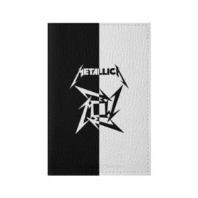 Обложка для паспорта матовая кожа с принтом Metallica в Белгороде, натуральная матовая кожа | размер 19,3 х 13,7 см; прозрачные пластиковые крепления | metallica | группа | джеймс хэтфилд | кирк хэмметт | ларс ульрих | метал | металика | металлика | миталика | музыка | роберт трухильо | рок | трэш | трэшметал | хард | хардрок | хеви | хевиметал