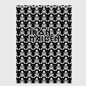 Скетчбук с принтом Iron Maiden в Белгороде, 100% бумага
 | 48 листов, плотность листов — 100 г/м2, плотность картонной обложки — 250 г/м2. Листы скреплены сверху удобной пружинной спиралью | iron maiden | адриан смит | айрон мейден | гроза | группа | дэйв мюррей | железная дева | ирон майден | метал | мрачный | музыка | песни | рок | стив харрис | тяжелый | флаг | хеви | хевиметал