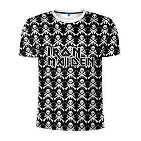 Мужская футболка 3D спортивная с принтом Iron Maiden в Белгороде, 100% полиэстер с улучшенными характеристиками | приталенный силуэт, круглая горловина, широкие плечи, сужается к линии бедра | iron maiden | адриан смит | айрон мейден | гроза | группа | дэйв мюррей | железная дева | ирон майден | метал | мрачный | музыка | песни | рок | стив харрис | тяжелый | флаг | хеви | хевиметал
