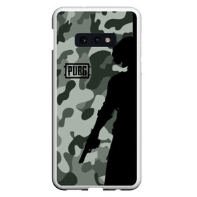 Чехол для Samsung S10E с принтом PUBG ПАБГ в Белгороде, Силикон | Область печати: задняя сторона чехла, без боковых панелей | playerunknowns battlegrounds | pubg