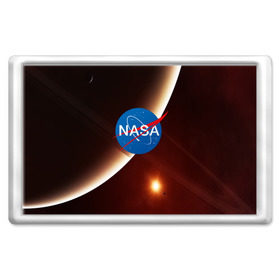 Магнит 45*70 с принтом NASA SPACE в Белгороде, Пластик | Размер: 78*52 мм; Размер печати: 70*45 | Тематика изображения на принте: galaxy | nasa | space | астрономия | известные | космос | наса | планеты | сатурн
