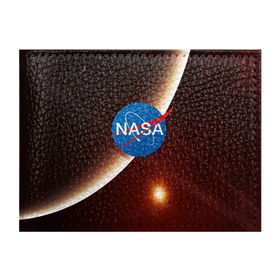 Обложка для студенческого билета с принтом NASA SPACE в Белгороде, натуральная кожа | Размер: 11*8 см; Печать на всей внешней стороне | galaxy | nasa | space | астрономия | известные | космос | наса | планеты | сатурн