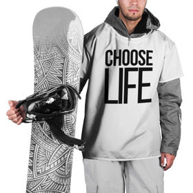 Накидка на куртку 3D с принтом Choose Life в Белгороде, 100% полиэстер |  | Тематика изображения на принте: fashion | trend |   