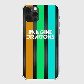 Чехол для iPhone 12 Pro с принтом IMAGINE DRAGONS в Белгороде, силикон | область печати: задняя сторона чехла, без боковых панелей | evolve | imagine dragons | new age | абстракция | вокалист | геометрия | группа | драгонс | известные | линии | личности | надписи | полосы | реп | рок | триколор | фирменные цвета | яркие