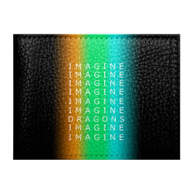 Обложка для студенческого билета с принтом IMAGINE DRAGONS в Белгороде, натуральная кожа | Размер: 11*8 см; Печать на всей внешней стороне | Тематика изображения на принте: evolve | imagine dragons | new age | вокалист | группа | драгонс | известные | личности | надписи | реп | рок | триколор | фирменные цвета | яркие