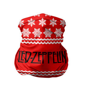 Бандана-труба 3D с принтом Праздничный Led Zeppelin в Белгороде, 100% полиэстер, ткань с особыми свойствами — Activecool | плотность 150‒180 г/м2; хорошо тянется, но сохраняет форму | led zeppelin | блюз | группа | джимми пейдж | джон генри бонэм | джон пол джонс | знак | красный | лед зепелен | лед зеппелин | метал | надпись | новогодний | новый год | праздник | роберт плант | рождество