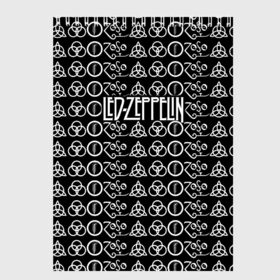 Скетчбук с принтом Led Zeppelin в Белгороде, 100% бумага
 | 48 листов, плотность листов — 100 г/м2, плотность картонной обложки — 250 г/м2. Листы скреплены сверху удобной пружинной спиралью | led | led zeppelin | блюз | группа | джимми пейдж | джон генри бонэм | джон пол джонс | лед зепелен | лед зеппелин | метал | роберт плант | рок | тяжелый | фолк | хард | хардрок | хеви | хевиметал