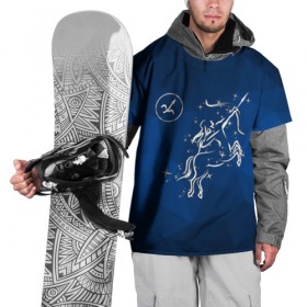 Накидка на куртку 3D с принтом Стрелец в Белгороде, 100% полиэстер |  | Тематика изображения на принте: sagittarius | звезды | знаки зодиака | космос | созвездие | стрелец