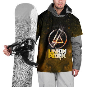 Накидка на куртку 3D с принтом Linkin Park космос в Белгороде, 100% полиэстер |  | bennington | chester | linkin park | альтернативный | беннингтон | группа | ленкин | линкин | майк | метал | музыкант | ню | нюметал | парк | певец | рок | рэп | честер | электроник