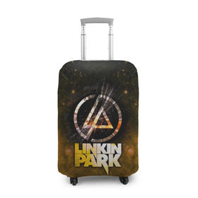 Чехол для чемодана 3D с принтом Linkin Park космос в Белгороде, 86% полиэфир, 14% спандекс | двустороннее нанесение принта, прорези для ручек и колес | bennington | chester | linkin park | альтернативный | беннингтон | группа | ленкин | линкин | майк | метал | музыкант | ню | нюметал | парк | певец | рок | рэп | честер | электроник