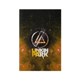 Обложка для паспорта матовая кожа с принтом Linkin Park космос в Белгороде, натуральная матовая кожа | размер 19,3 х 13,7 см; прозрачные пластиковые крепления | bennington | chester | linkin park | альтернативный | беннингтон | группа | ленкин | линкин | майк | метал | музыкант | ню | нюметал | парк | певец | рок | рэп | честер | электроник