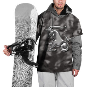 Накидка на куртку 3D с принтом Козерог в Белгороде, 100% полиэстер |  | Тематика изображения на принте: звезды | знаки зодиака | козерог | космос | созвездие