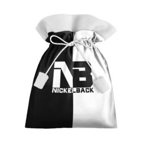 Подарочный 3D мешок с принтом Nickelback в Белгороде, 100% полиэстер | Размер: 29*39 см | nickelback | никелбек | никл бек