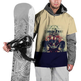 Накидка на куртку 3D с принтом Группа Linkin Park в Белгороде, 100% полиэстер |  | Тематика изображения на принте: 