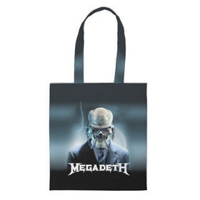 Сумка 3D повседневная с принтом Megadeth в Белгороде, 100% полиэстер | Плотность: 200 г/м2; Размер: 34×35 см; Высота лямок: 30 см | megadeth |   megadet | группа | дирк вербурен | дэвид эллефсон | дэйв мастейн | кико лоурейро | мегадет | мегадетх | метал | рок | трэш | трэшметал | тяжелый | хард | хардрок | хеви | хевиметал
