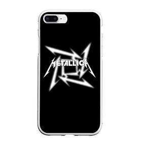 Чехол для iPhone 7Plus/8 Plus матовый с принтом Metallica в Белгороде, Силикон | Область печати: задняя сторона чехла, без боковых панелей | american | band | cliff burton | dave mustaine | hard | james hatfield | jason newsted | kirk hammett | lars ulrich | metal | metallica | robert trujillo | rock | ron mcgowney | thrash | американская | джеймс хэтфилд | ларс ул | метал группа | трэш метал 