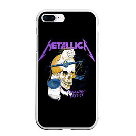 Чехол для iPhone 7Plus/8 Plus матовый с принтом Metallica в Белгороде, Силикон | Область печати: задняя сторона чехла, без боковых панелей | american | band | cliff burton | dave mustaine | hard | james hatfield | jason newsted | kirk hammett | lars ulrich | metal | metallica | robert trujillo | rock | ron mcgowney | thrash | американская | джеймс хэтфилд | ларс ул | метал группа | трэш метал 