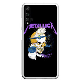 Чехол для Honor 20 с принтом Metallica в Белгороде, Силикон | Область печати: задняя сторона чехла, без боковых панелей | american | band | cliff burton | dave mustaine | hard | james hatfield | jason newsted | kirk hammett | lars ulrich | metal | metallica | robert trujillo | rock | ron mcgowney | thrash | американская | джеймс хэтфилд | ларс ул | метал группа | трэш метал 