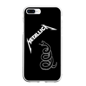 Чехол для iPhone 7Plus/8 Plus матовый с принтом Metallica в Белгороде, Силикон | Область печати: задняя сторона чехла, без боковых панелей | american | band | cliff burton | dave mustaine | hard | james hatfield | jason newsted | kirk hammett | lars ulrich | metal | metallica | robert trujillo | rock | ron mcgowney | thrash | американская | джеймс хэтфилд | ларс ул | метал группа | трэш метал 