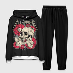 Мужской костюм 3D (с толстовкой) с принтом Metallica в Белгороде,  |  | american | band | cliff burton | dave mustaine | hard | james hatfield | jason newsted | kirk hammett | lars ulrich | metal | metallica | robert trujillo | rock | ron mcgowney | thrash | американская | джеймс хэтфилд | ларс ул | метал группа | трэш метал 