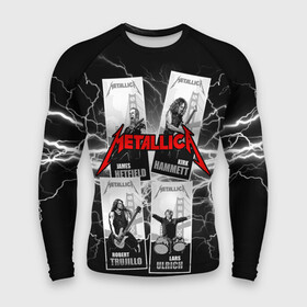 Мужской рашгард 3D с принтом Metallica в Белгороде,  |  | cliff burton | dave mustaine | james hatfield | jason newsted | kirk hammett | lars ulrich | metallica | robert trujillo | rock | ron mcgowney | thrash | дж | джеймс хэтфилд | кирк хэмметт | клифф бёртон | ларс ульрих | метал группа | роберт трухильо | тр