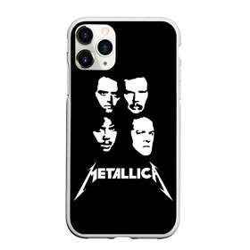 Чехол для iPhone 11 Pro матовый с принтом Metallica в Белгороде, Силикон |  | american | band | cliff burton | dave mustaine | hard | james hatfield | jason newsted | kirk hammett | lars ulrich | metal | metallica | robert trujillo | rock | ron mcgowney | thrash | американская | джеймс хэтфилд | ларс ул | метал группа | трэш метал 