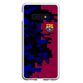 Чехол для Samsung S10E с принтом FC Barca 2018 Creative uniform в Белгороде, Силикон | Область печати: задняя сторона чехла, без боковых панелей | fc | fc barcelona | fcb | fly emirates | ronaldo | абстракция | барселона | геометрия | зож | клуб | линии | месси | модные | мяч | реал мадрид | спорт | спортивные | тренды | футбол | футбольный клуб | эмблема